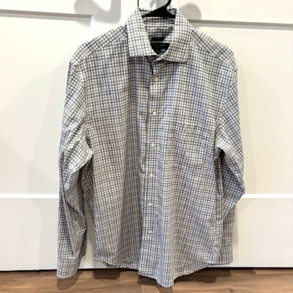 Pronto Uomo Non-Iron Long Sleeve Shirt - Men’s Large (EUC) - Picture 1 of 7